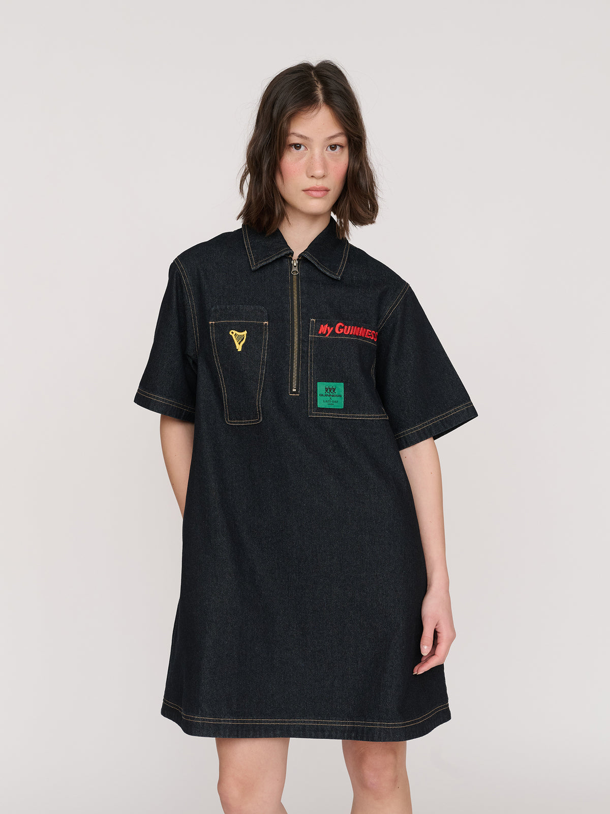 model:Jess wears size S and is 5’7”