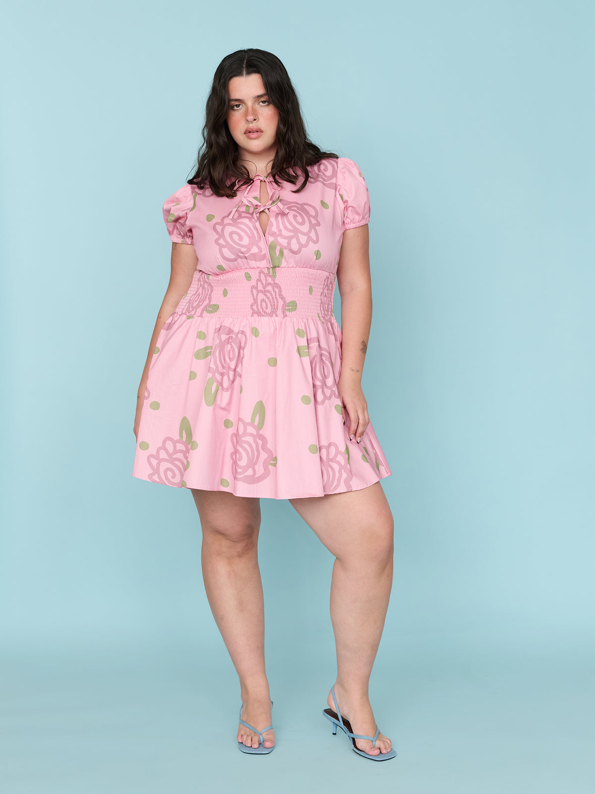 model:Bella wears size 18 and is 5’10”, collection-occasionwear, 