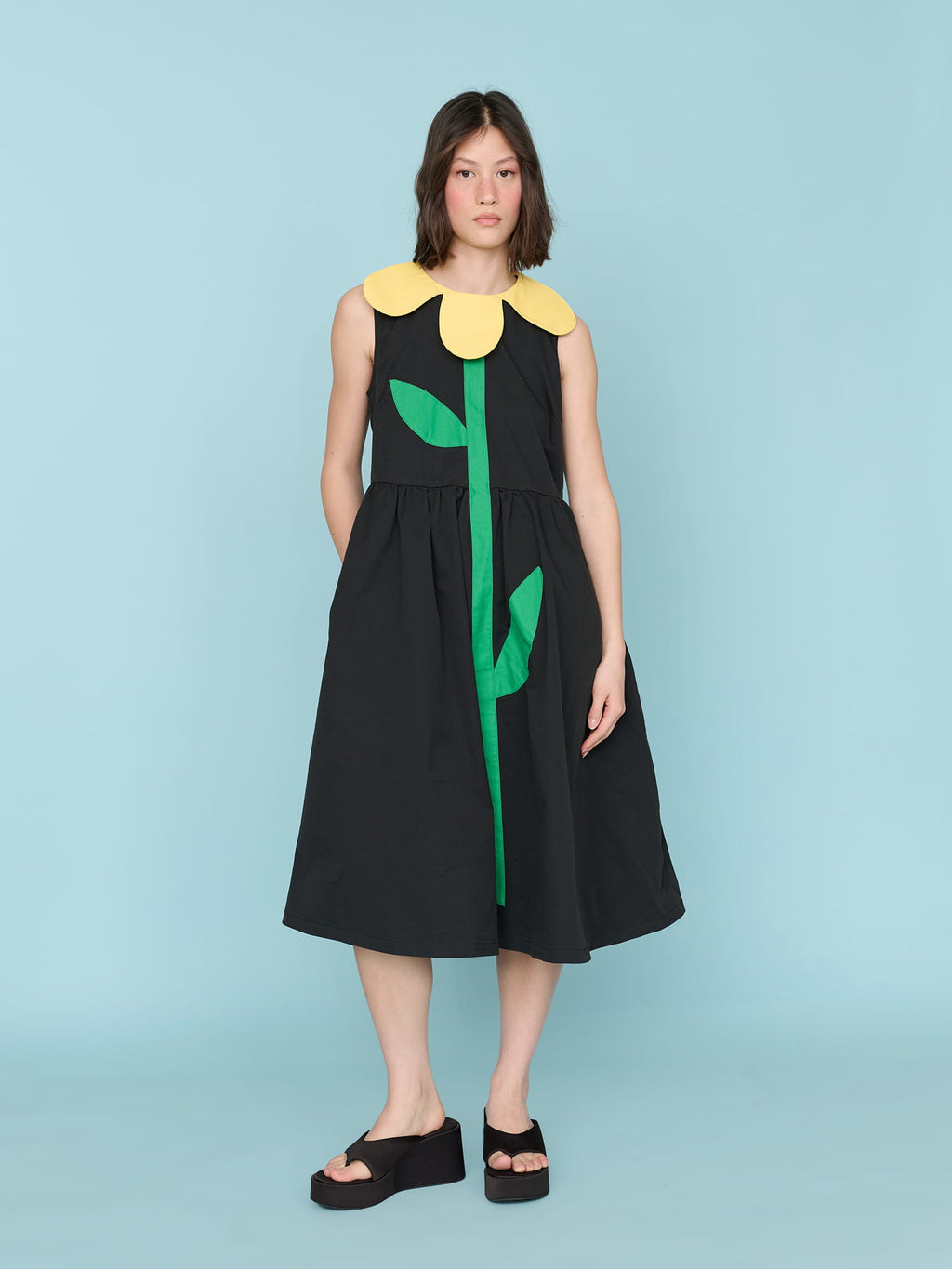 size 12 women dress I Am Flower Dress