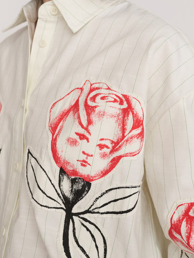 Coming Up Roses Long Sleeve Shirt