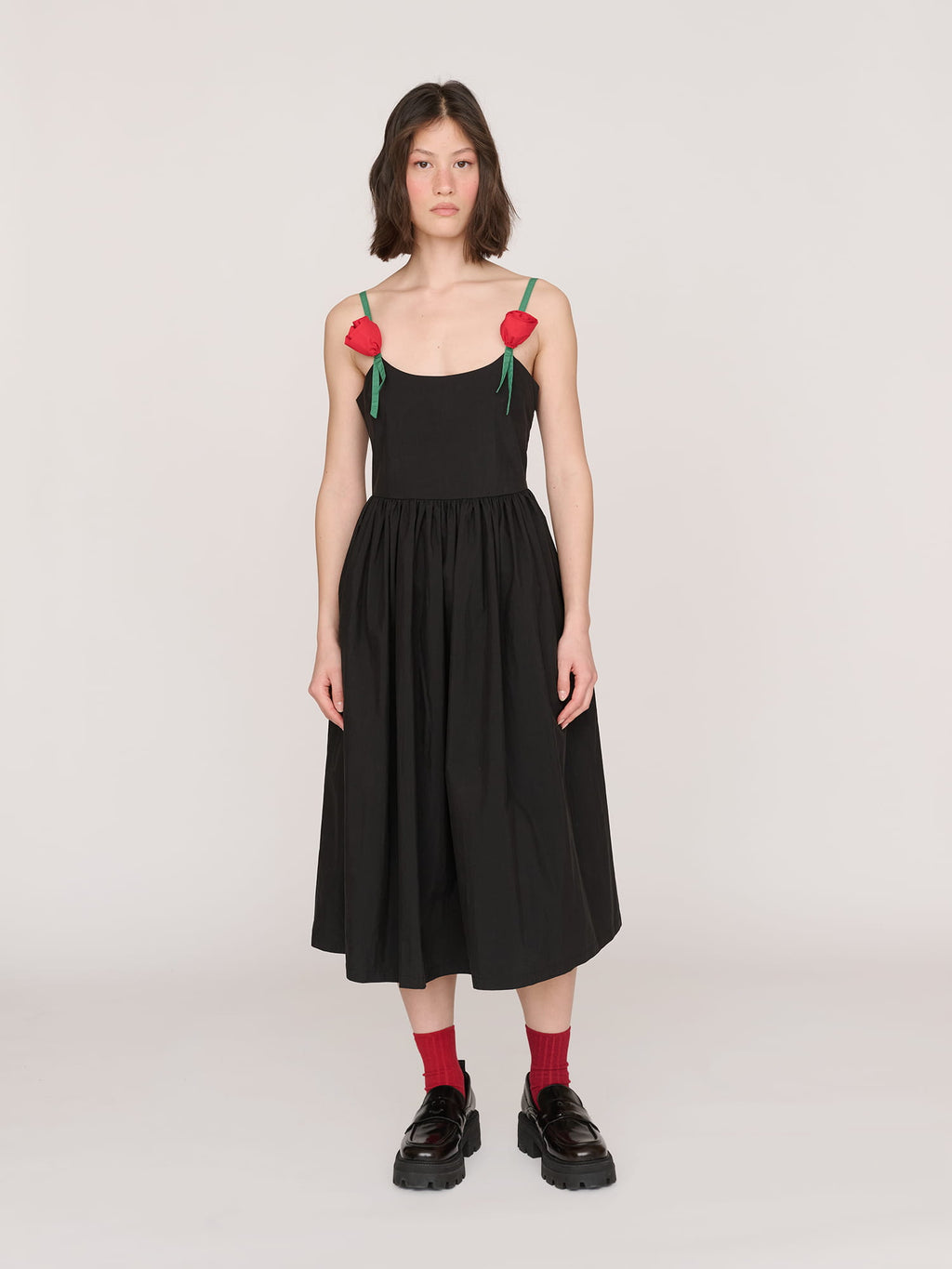 dress size 8 women Tied In Bloom Midi Dress