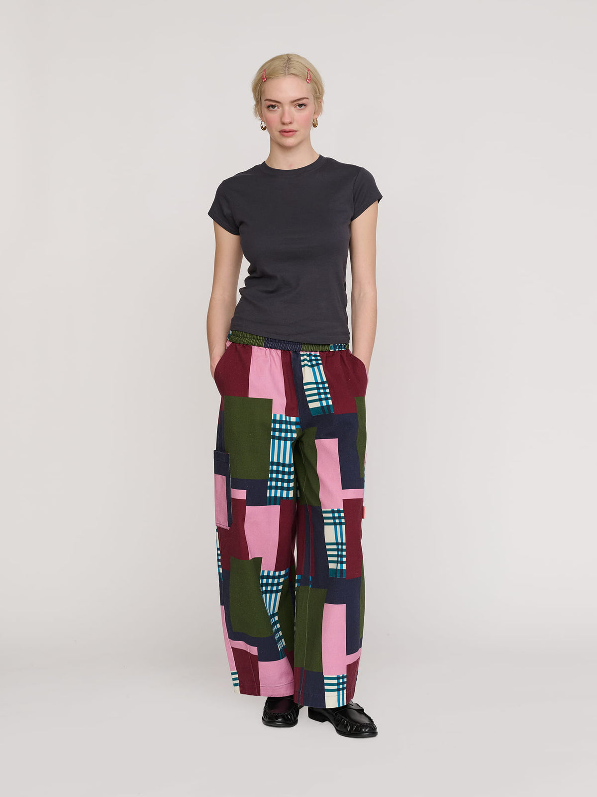 model:Emmie wears size S and is 5’6”