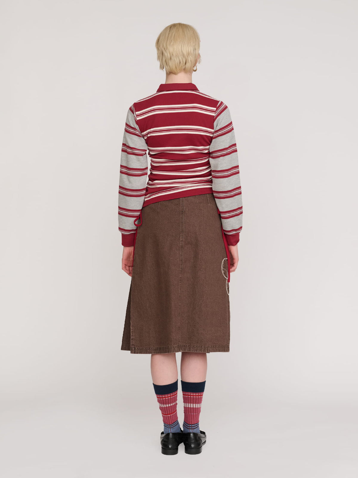 model:Emmie wears size S and is 5’6”