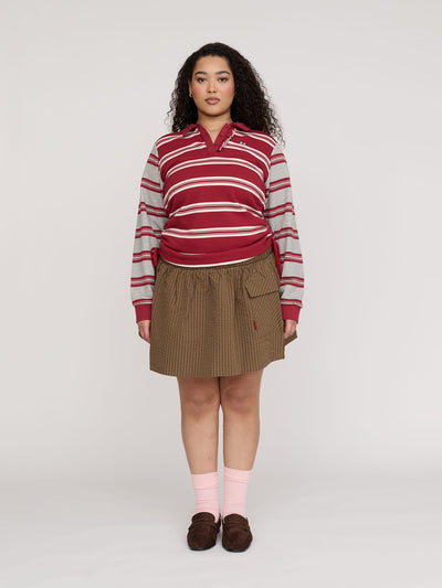 model:Zaynab wears size XXL and is 5’8”