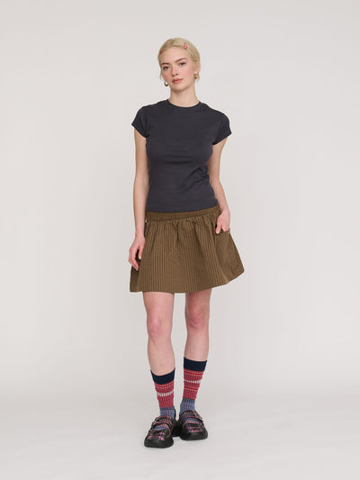 model:Emmie wears size S and is 5’6”