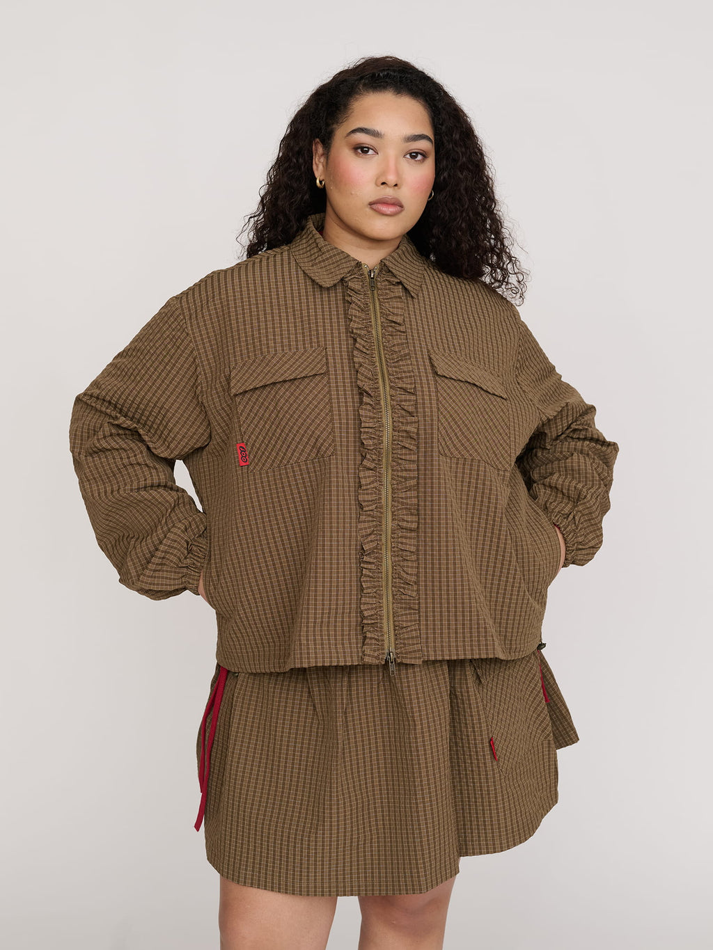 collection-curve, collection-co-ords, model:Zaynab wears size XXL and is 5’8”