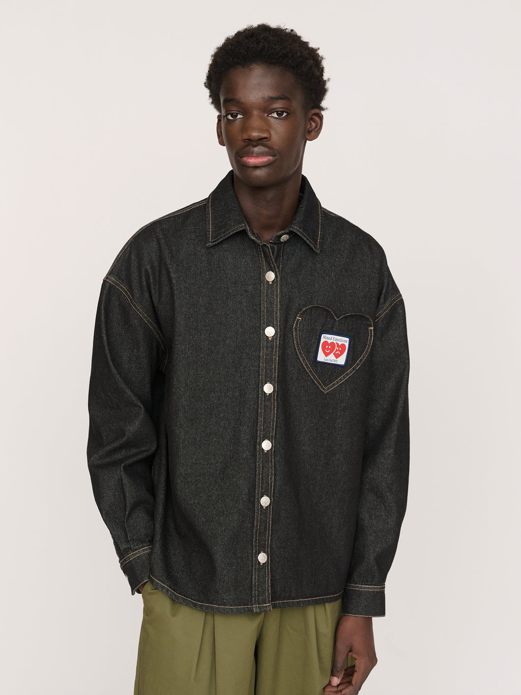 model:Elhadj wears size L and is 6’1”, Collection-men-landing, collection-men-new-in-1, collection-men, collection-mens-shirts, collection-all-shirts, collection-mens-happy-sad,