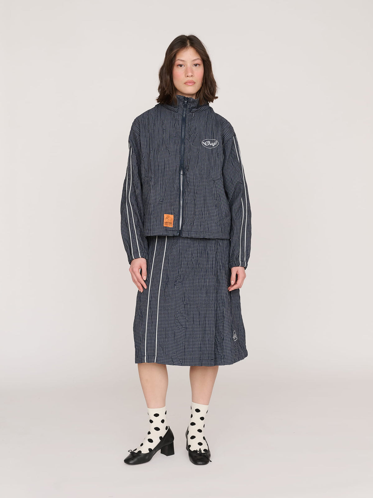 model:Jess wears size S and is 5’7”