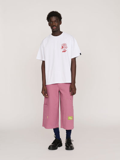 Colin Pink Cropped Trousers
