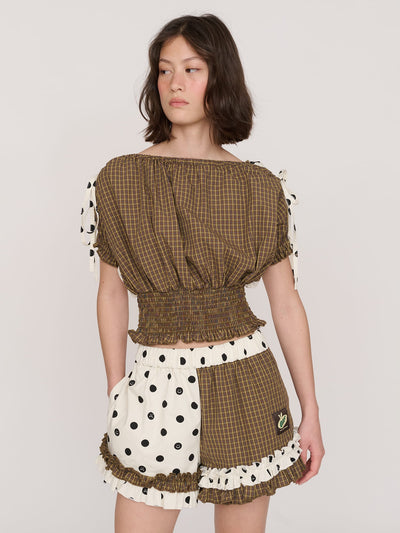 model:Jess wears size S and is 5’7”