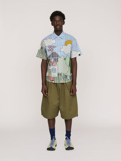 model:Elhadj wears size L and is 6’1”