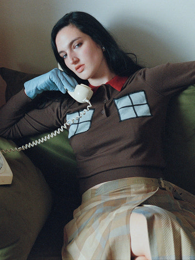 House Knitted Polo