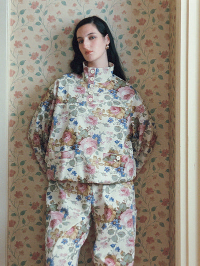 Vintage Floral Overshirt