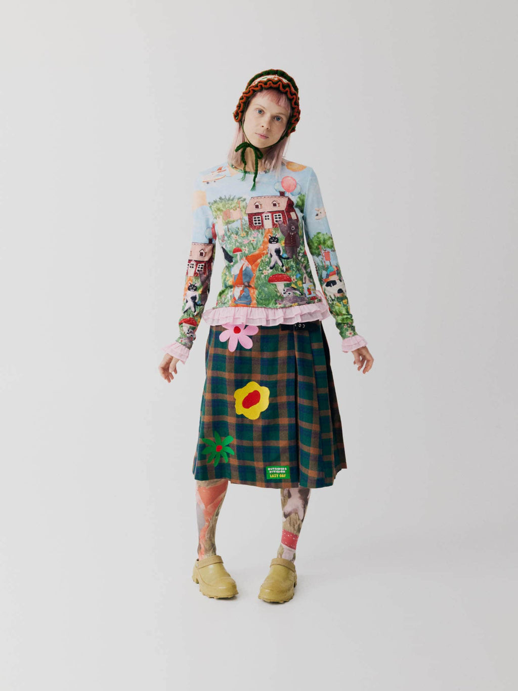 Outsiders Division x Lazy Oaf Garden Top