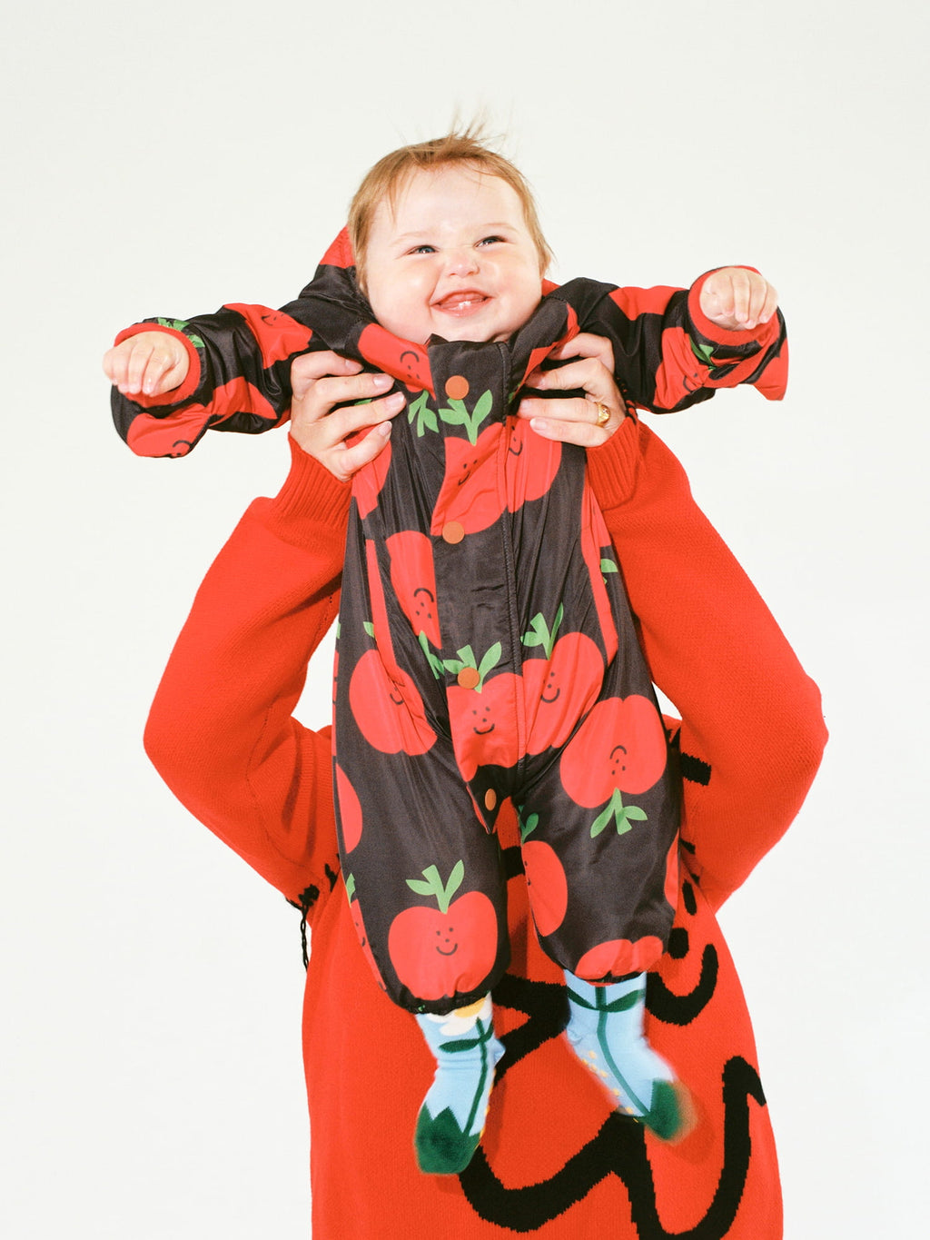 Red Apple All In One Coat