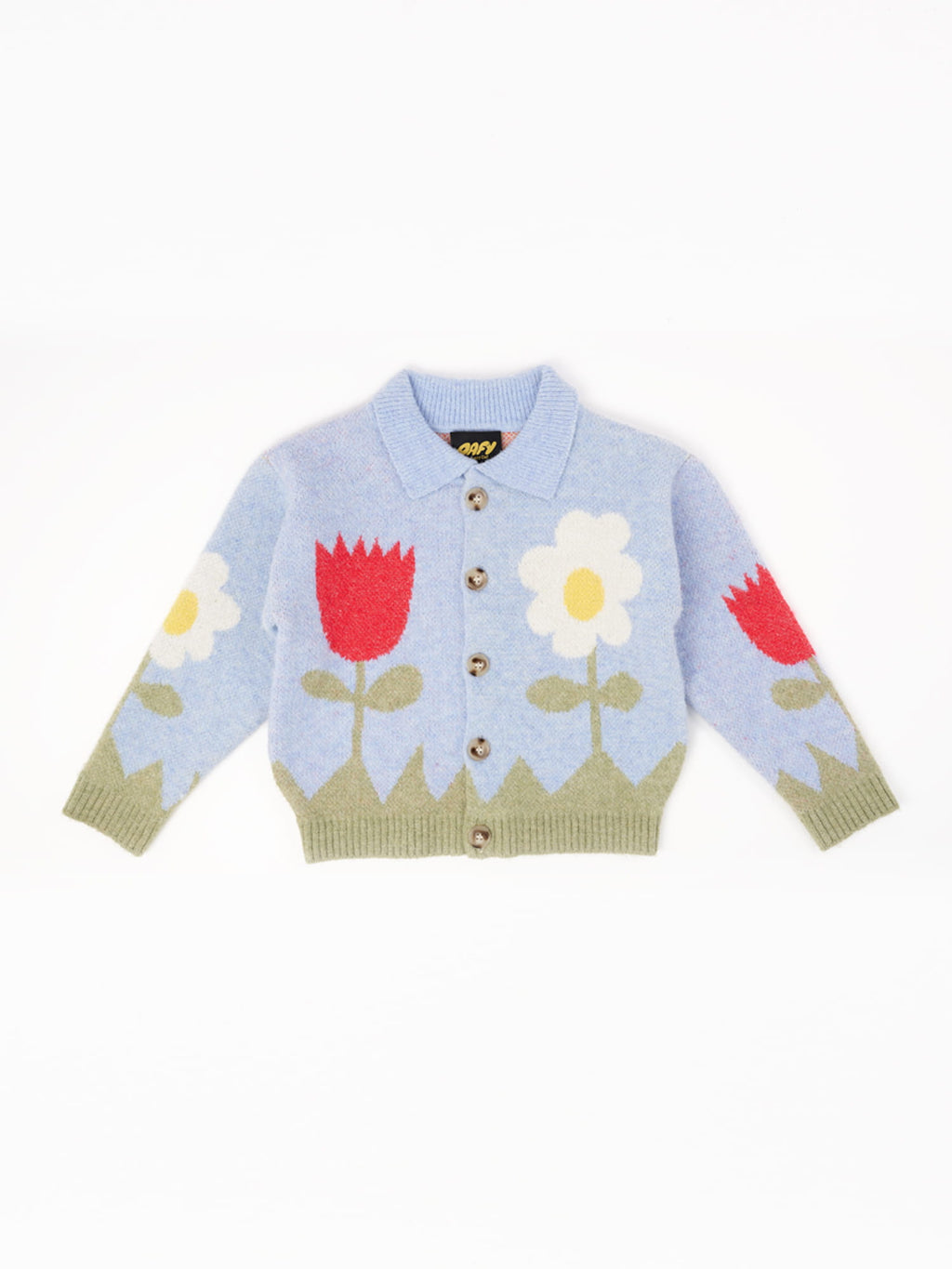 Blue Flower Garden Cardigan