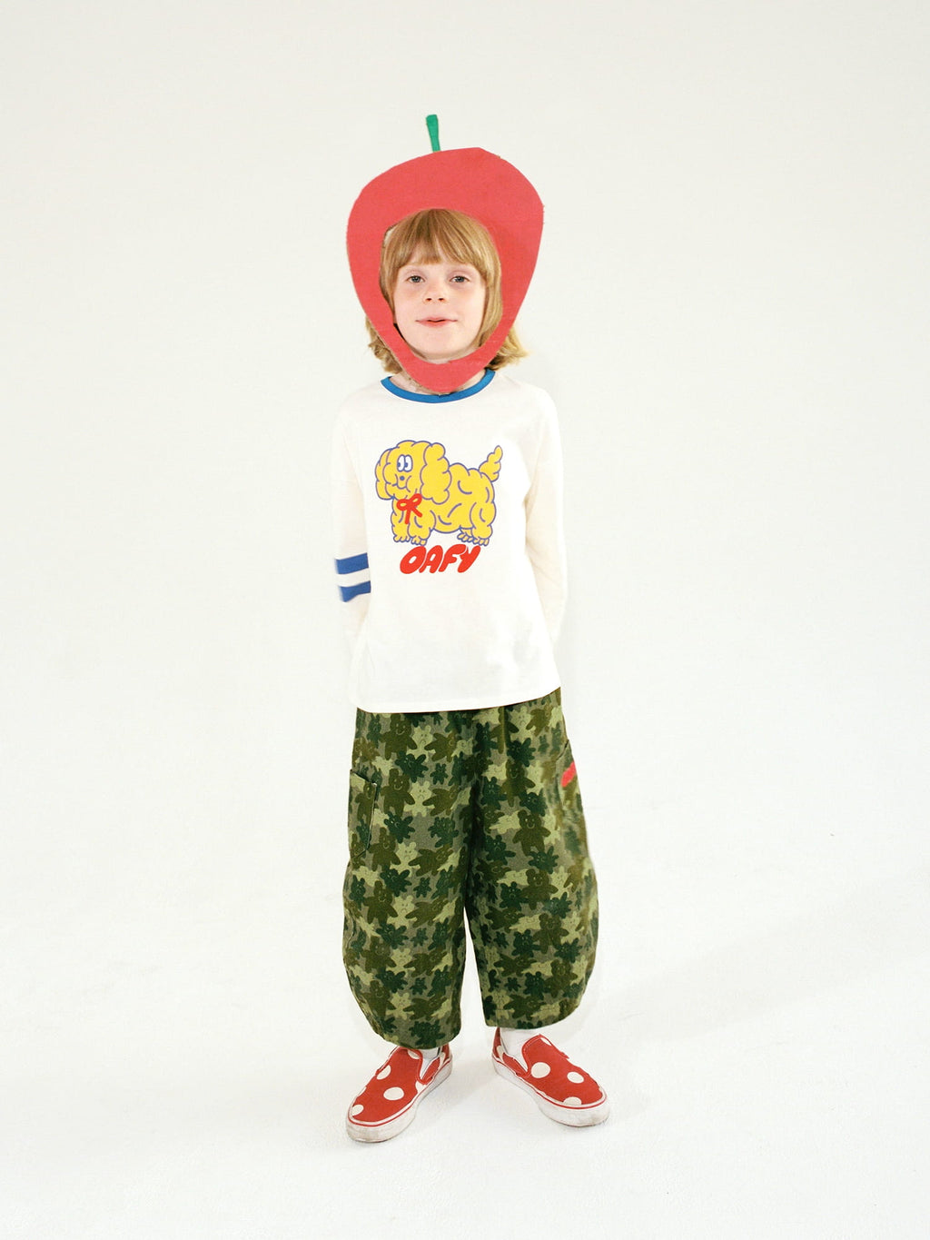 Camo Bears Bev Barrel Trousers