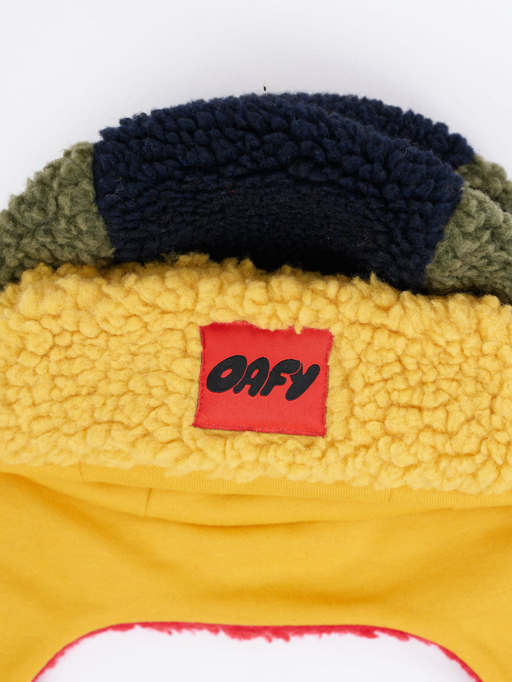 Colour Block Fleece Trapper Hat