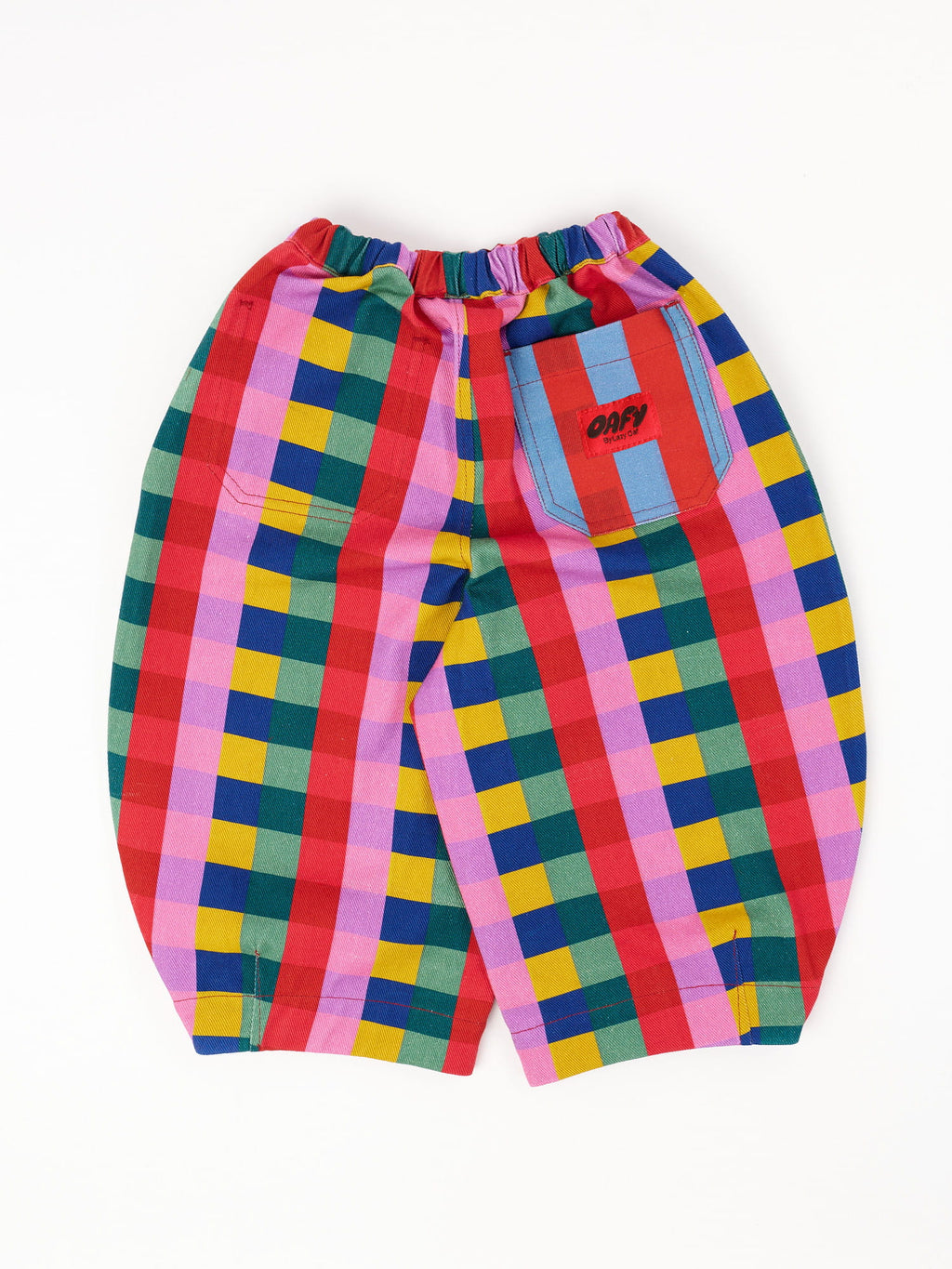 Reversible Bright Bev Barrel Trousers