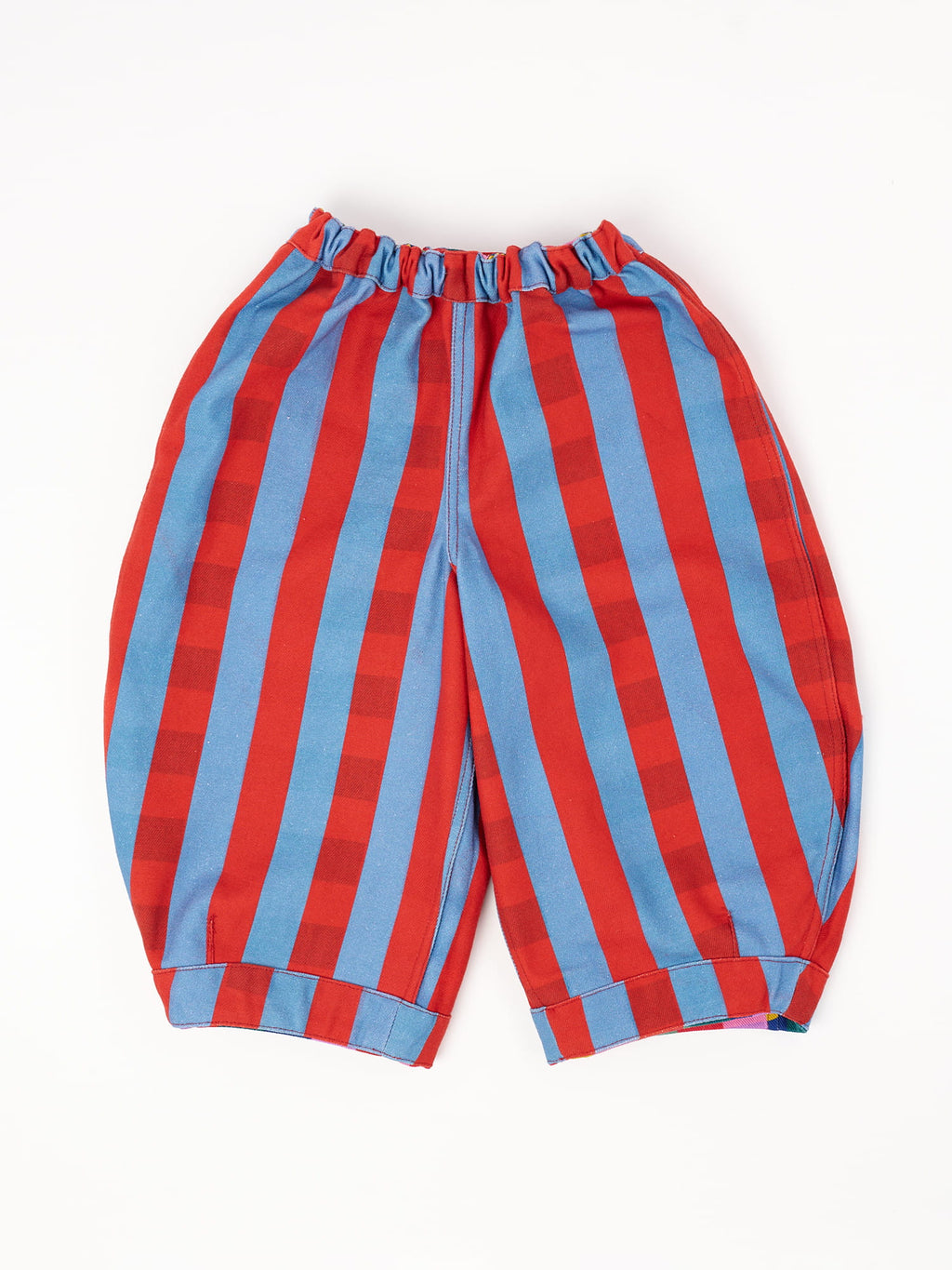 Reversible Bright Bev Barrel Trousers