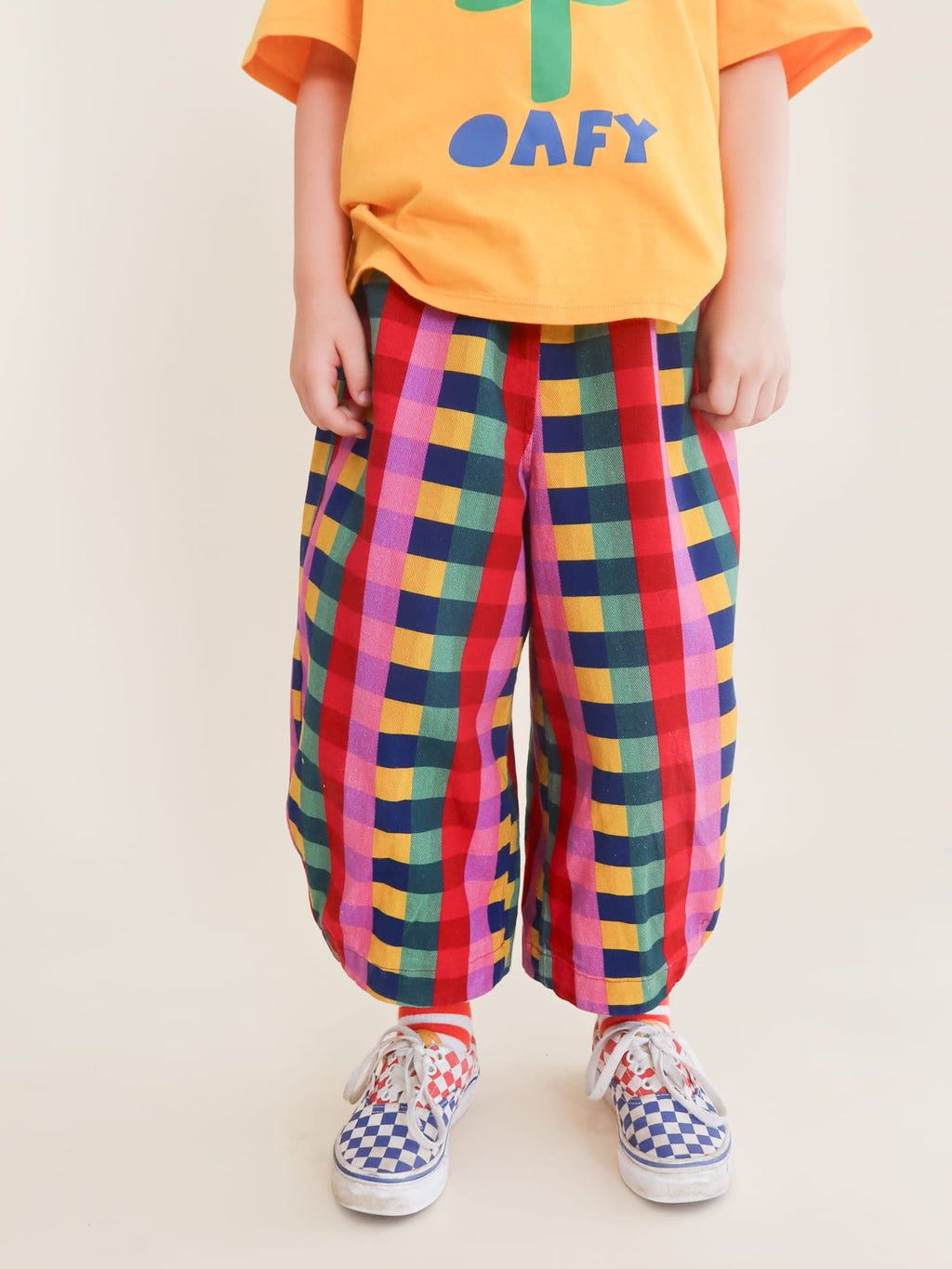 Reversible Bright Bev Barrel Trousers