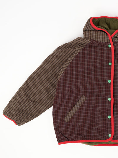 Reversible Checkered Jacket