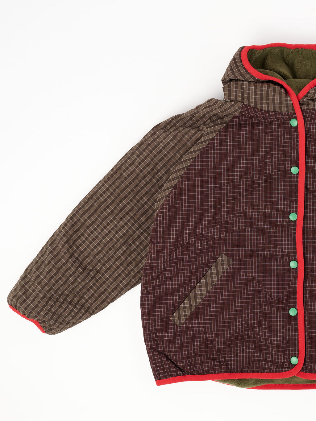 Reversible Checkered Jacket