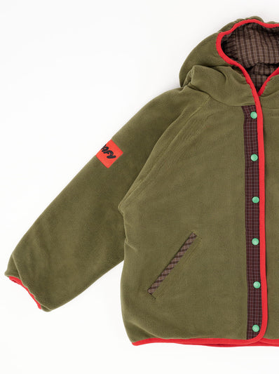 Reversible Checkered Jacket