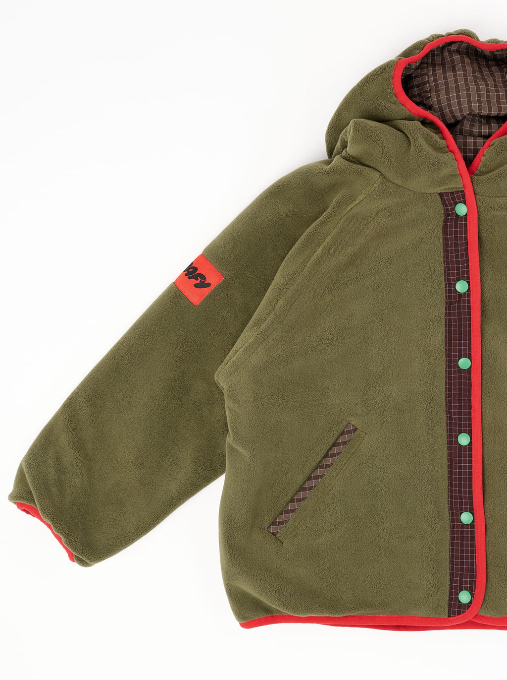 Reversible Checkered Jacket