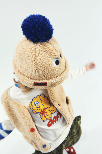 Side Eye Fleece Beanie