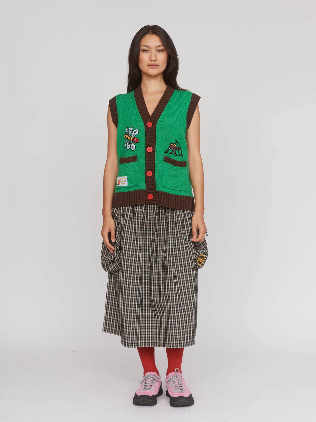 model:Aira wears size S and is 5’9”