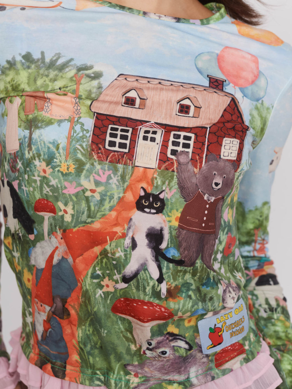 Outsiders Division x Lazy Oaf Garden Top