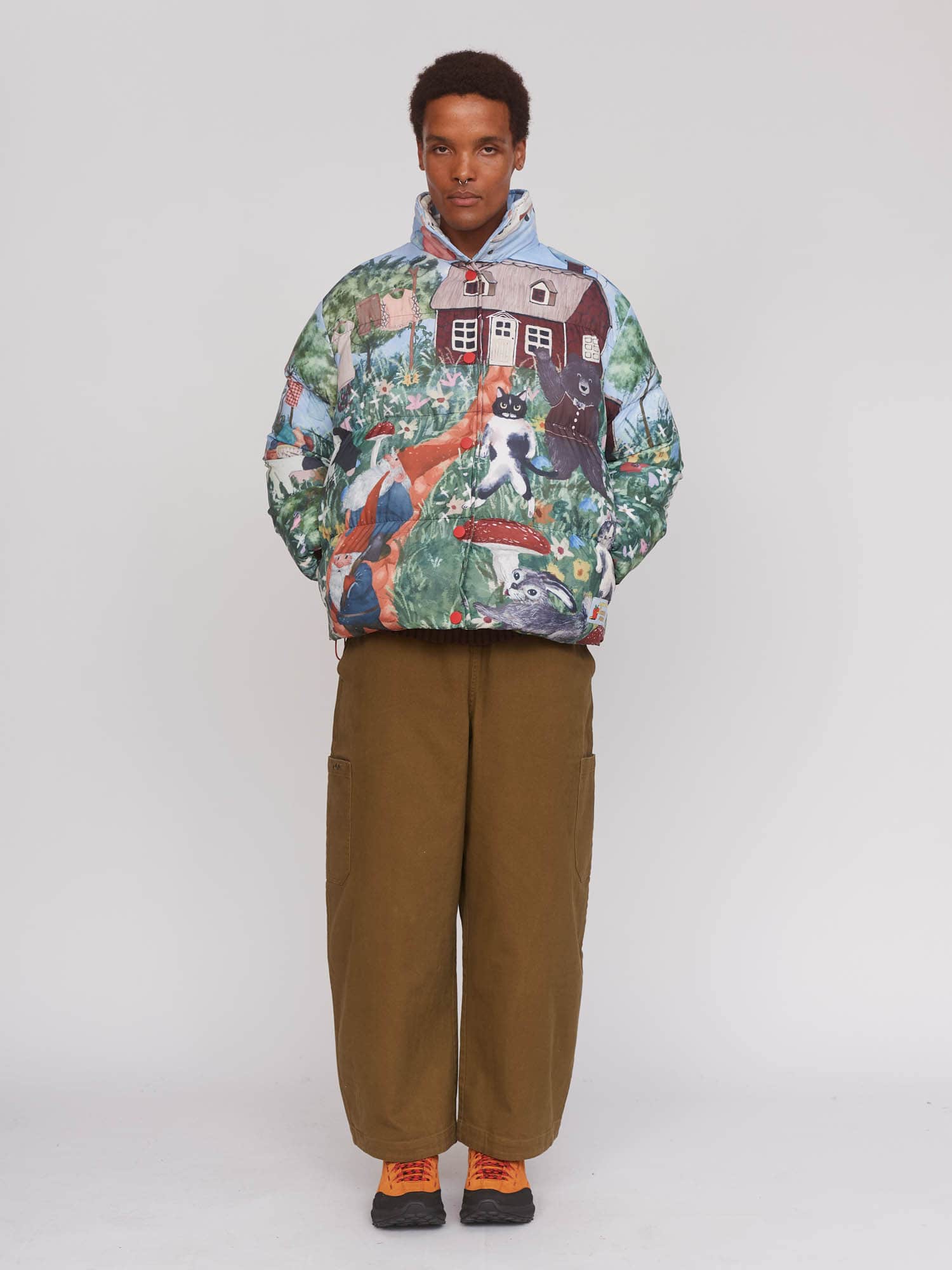 Doffpason ディフェンダージャケット MENS】FISHERMANS DOWN JACKET フィッシャーマン ダウンジャケット / +