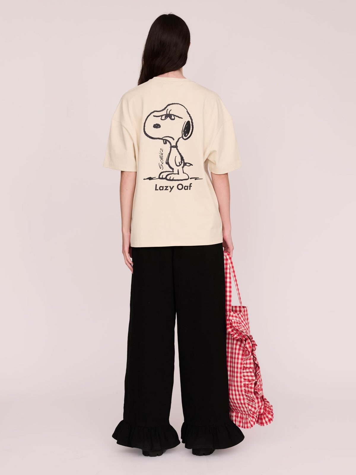 model:Winnie wears size S and is 5’9”
