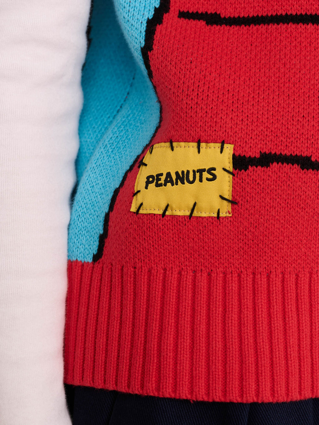 Lazy Oaf x Peanuts Button Through Knit Vest