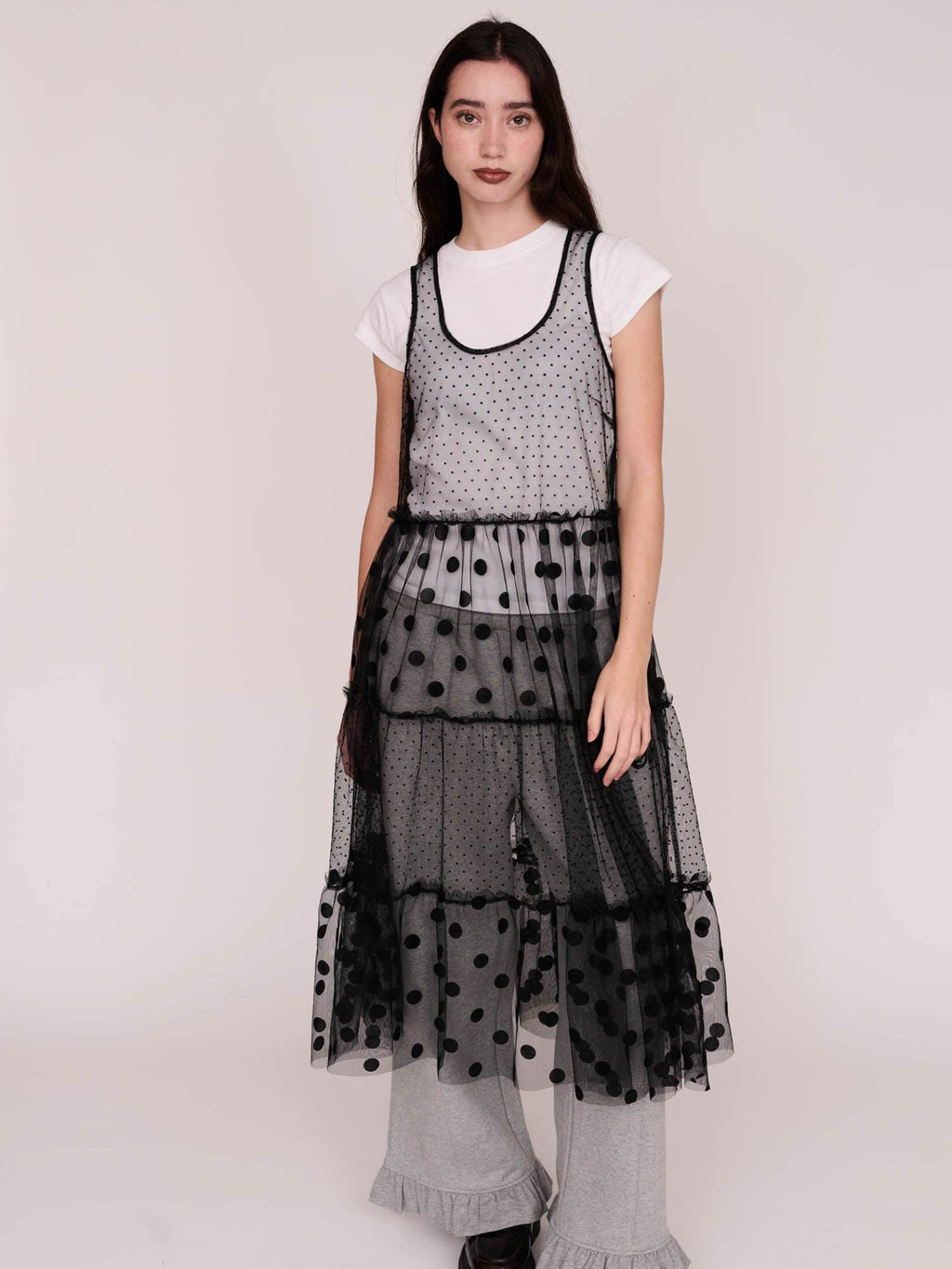 model:Winnie wears size S and is 5’9