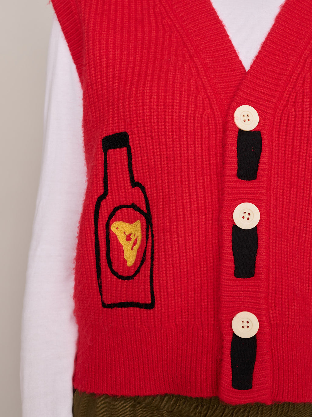 Guinness x Lazy Oaf Genius Button Through Vest