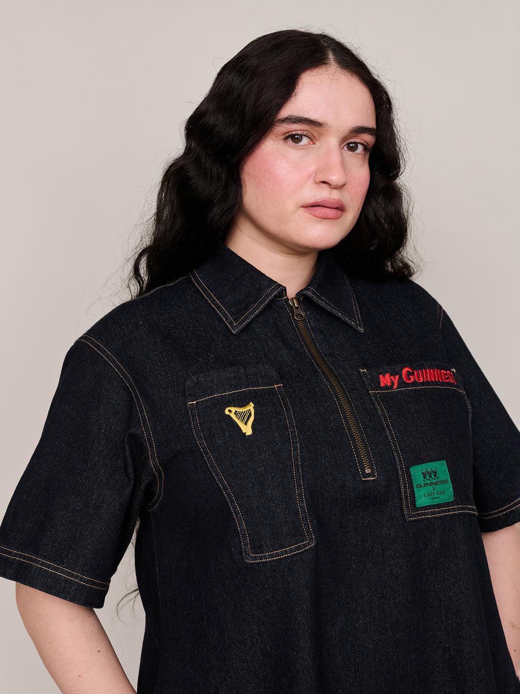 model:Yasmin wears size L and is 5’4”