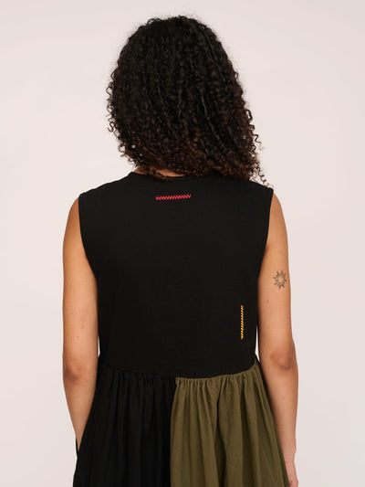 Zigzag Gilet Dress