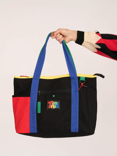 Colour Pop Pocket Shopper Bag