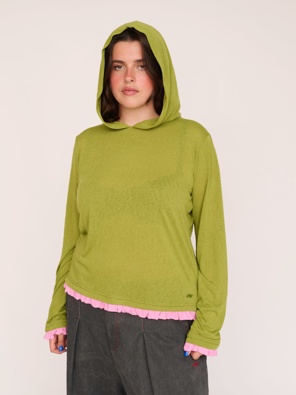 collection-curve, collection-curve-tops, model:Bella wears size 18 and is 5’10”