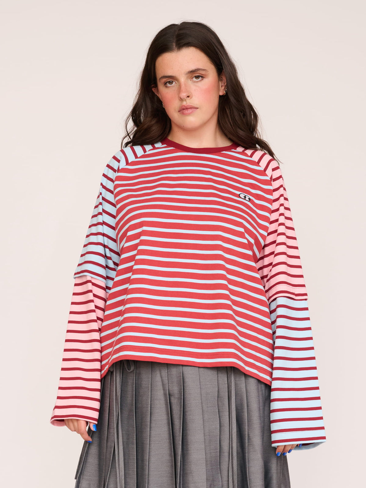 model:Bella wears size XXL and is 5’10”, collection-curve, collection-curve-tops, collection-women