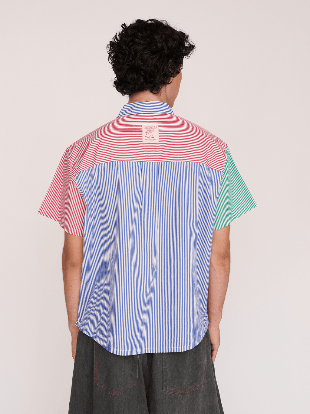 Panelled Boxy Shirt