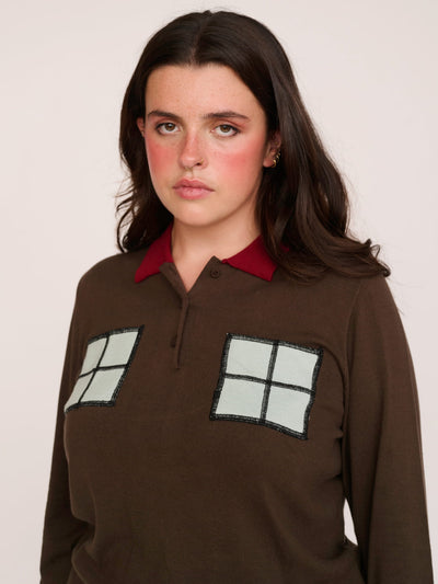 House Knitted Polo