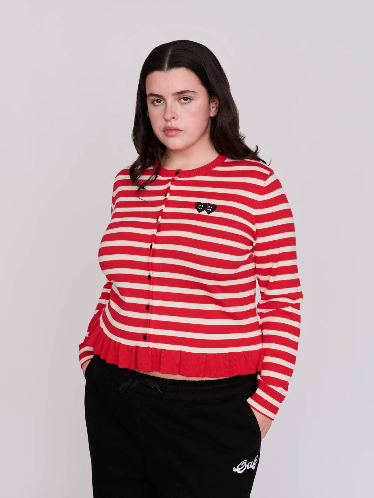  model:Bella wears size XXL and is 5’10”, collection-curve-tops