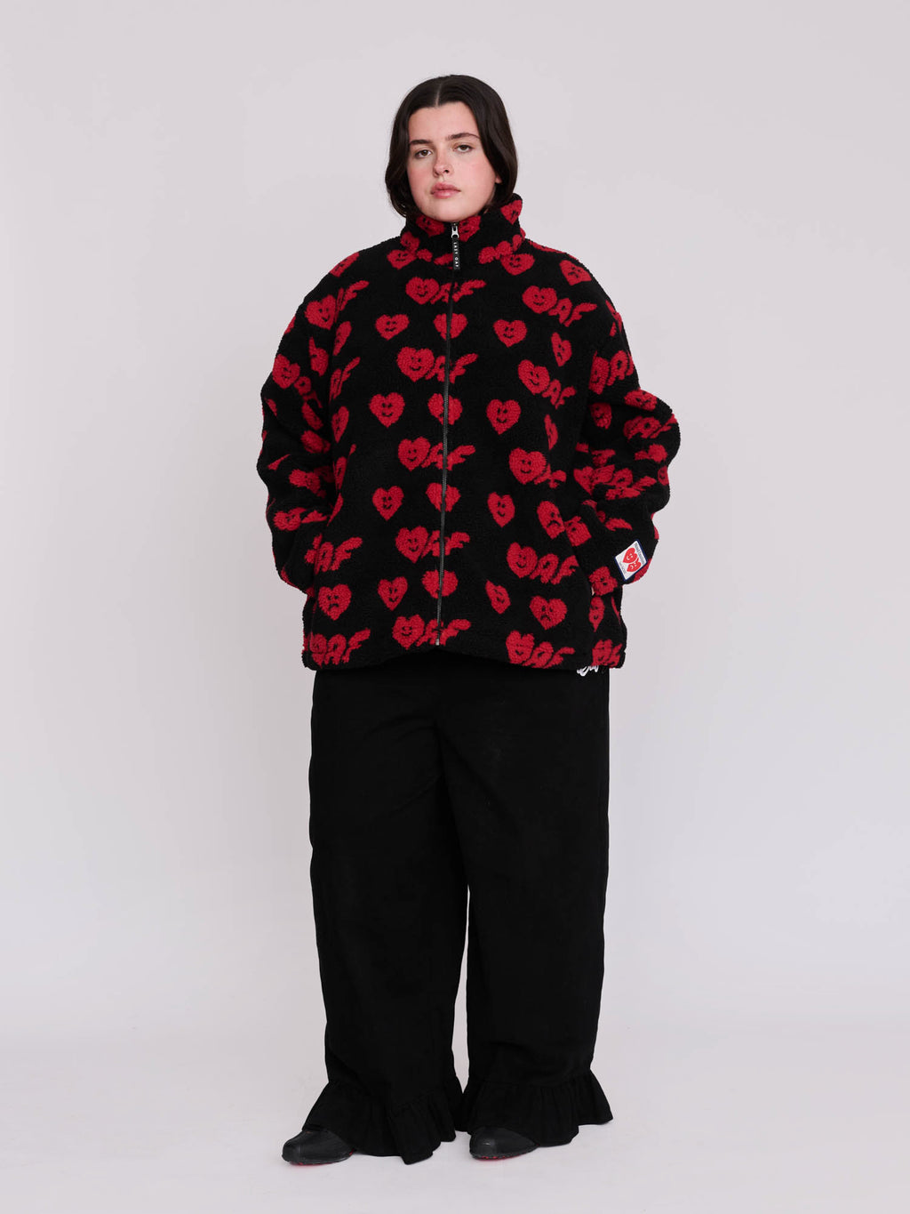 model:Bella wears size XXL and is 5’10”