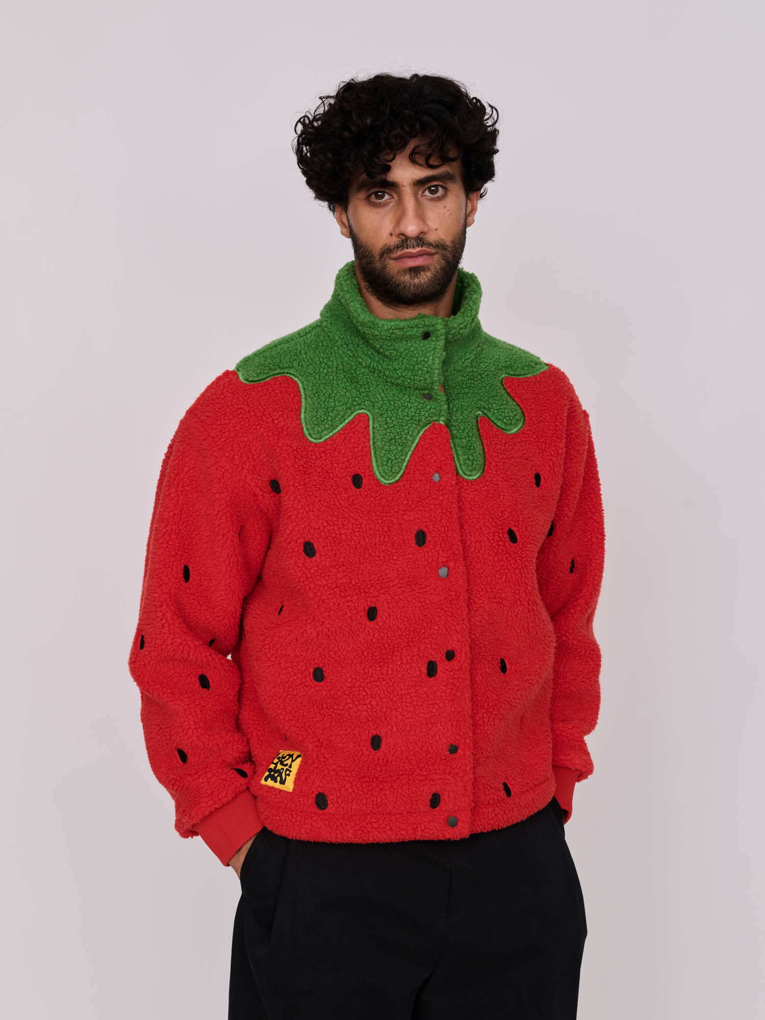 Giant Strawberry Fleece – Lazy Oaf