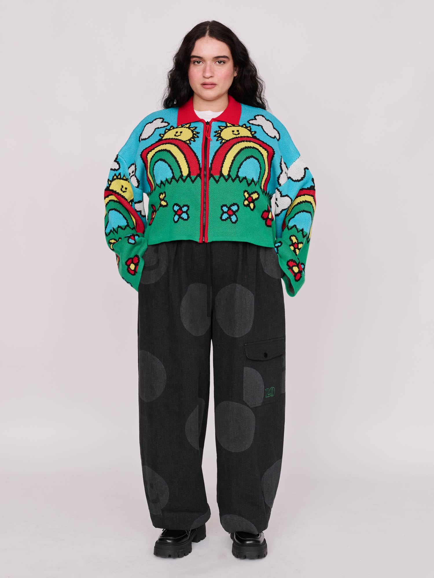 Sunny Days Zip Cardigan – Lazy Oaf