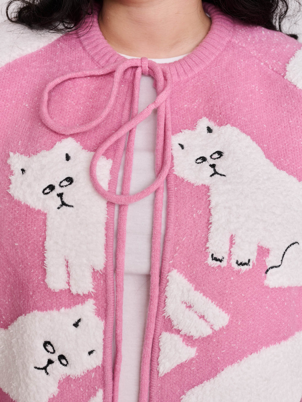 Floating Kitty Cardigan