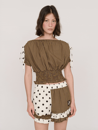 model:Jess wears size S and is 5’7”